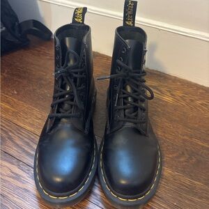 Dr. Martens Black Lace-Up Boots